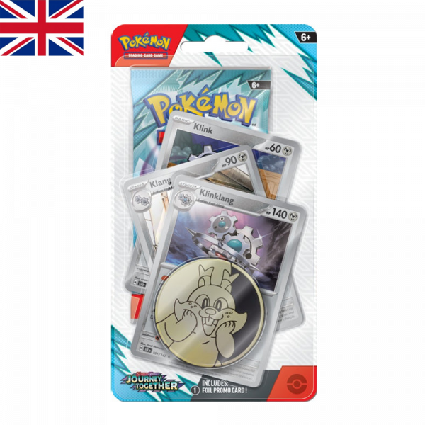 Blister Línea Evolutiva Klinklang Journey Together | Ingles | POKÉMON