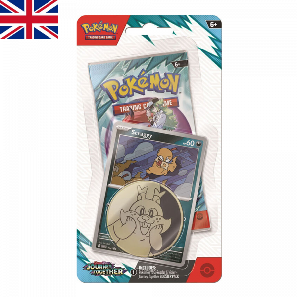 Blister de Scraggy Journey Together | Ingles | POKÉMON
