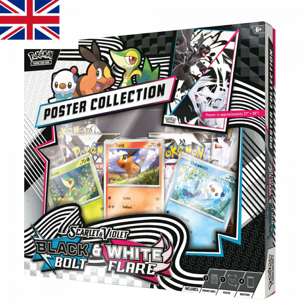Poster Collection Black Bolt y White Flare | Inglés | POKÉMON