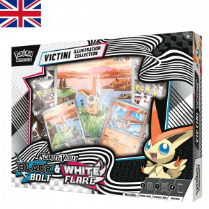Victini Illustration Collection Black Bolt y White Flare | Inglés | POKÉMON