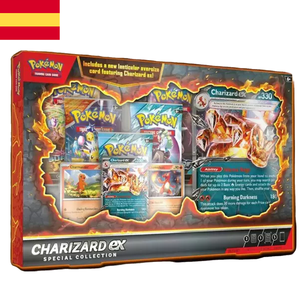 Charizard Ex Special Collection Box | Español | POKÉMON