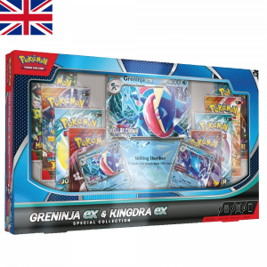 Greninja Ex & Kingdra Ex Special Collection | Inglés | POKÉMON