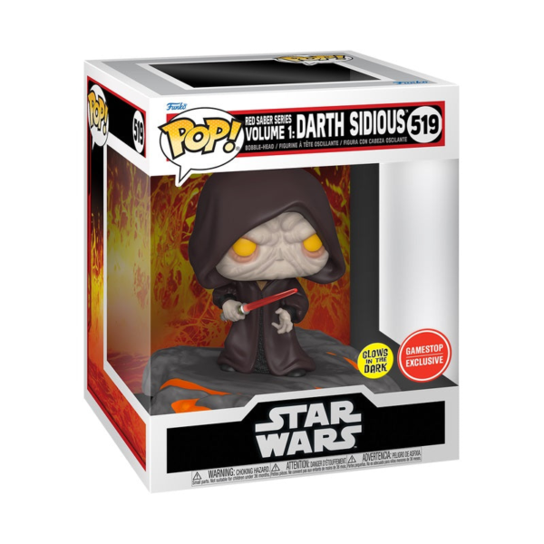 Red Saber Series: Darth Sidious | Star Wars | Funko POP!