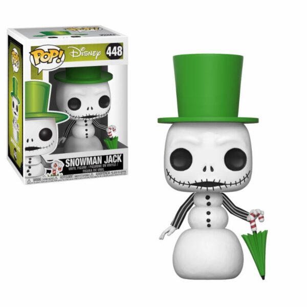 Jack Skellington muñeco de nieve | Pesadilla Antes De Navidad | Funko POP!