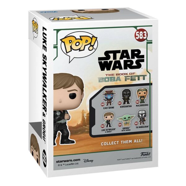 Luke Skywalker Con Grogu | Star Wars | Funko POP! - Imagen 2