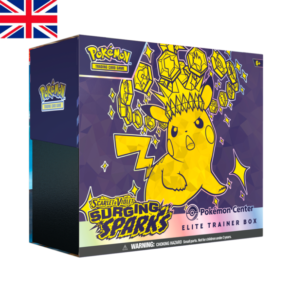 ETB Pokémon Center Surging Sparks | Inglés | POKÉMON