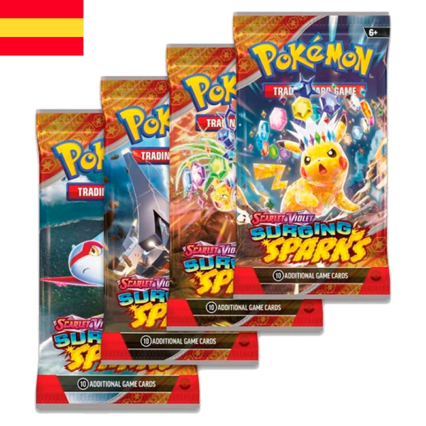 Sobres Surging Sparks | Español | POKÉMON