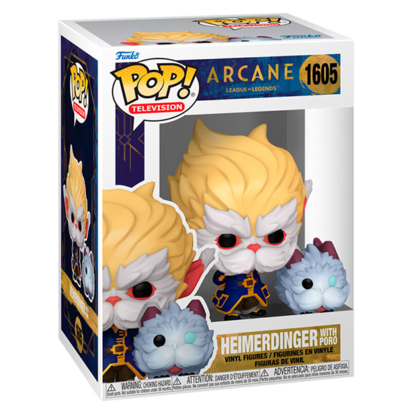 Heimerdinger con Poro | League Of Legends | Funko POP!