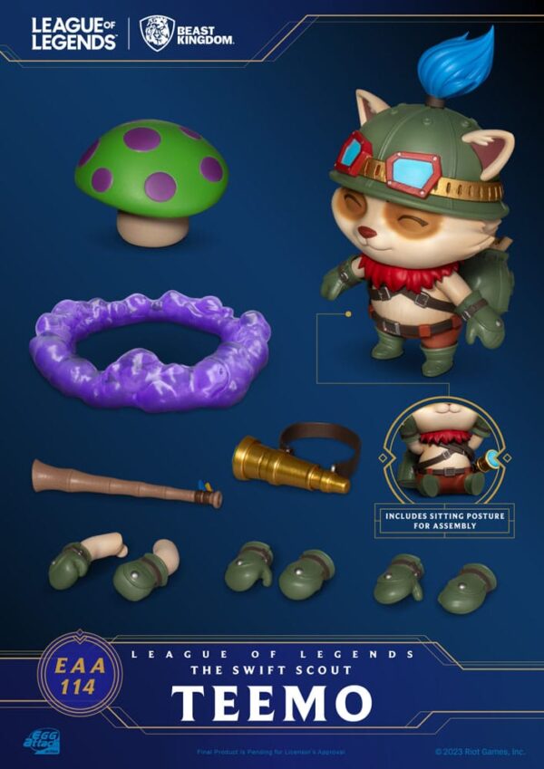 EggAttack The Swift Scout Teemo | League of Legends | Figura - Imagen 11