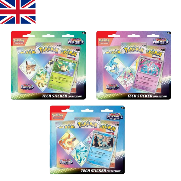 Blister con stickers Prismatic Evolutions | Inglés | POKÉMON