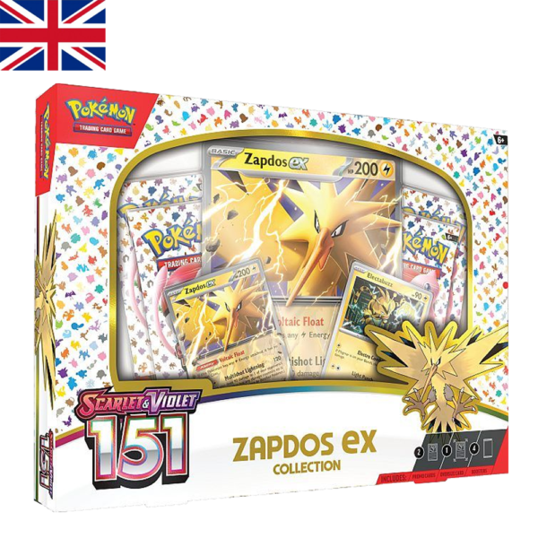 Zapdos EX Collection 151 | Inglés | POKÉMON