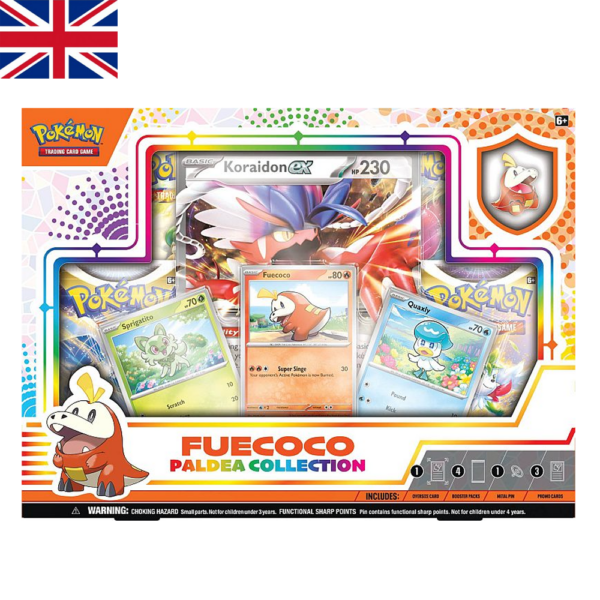 Fuecoco Paldea Collection Koraidon Ver | Inglés | POKÉMON