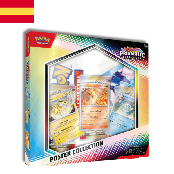 Poster Collection Prismatic Evolutions | Español | POKÉMON