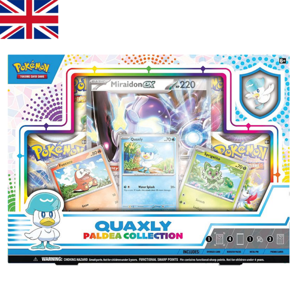 Quaxly Paldea Collection Miraidon Ver | Inglés | POKÉMON