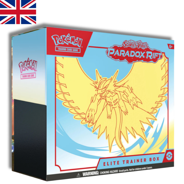 ETB Paradox Rift Roaring Moon | Inglés | POKÉMON