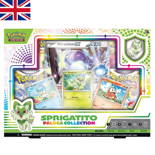 Sprigitatito Paldea Collection Miraidon Ver | Inglés | POKÉMON