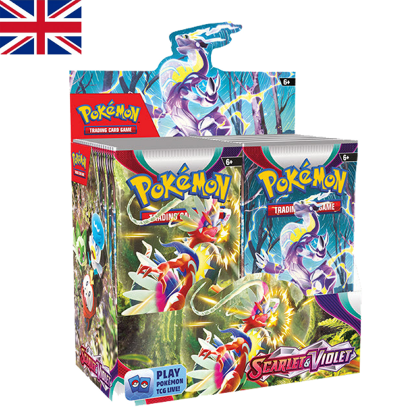 Booster Box Scarlet and Violet | Ingles | POKÉMON