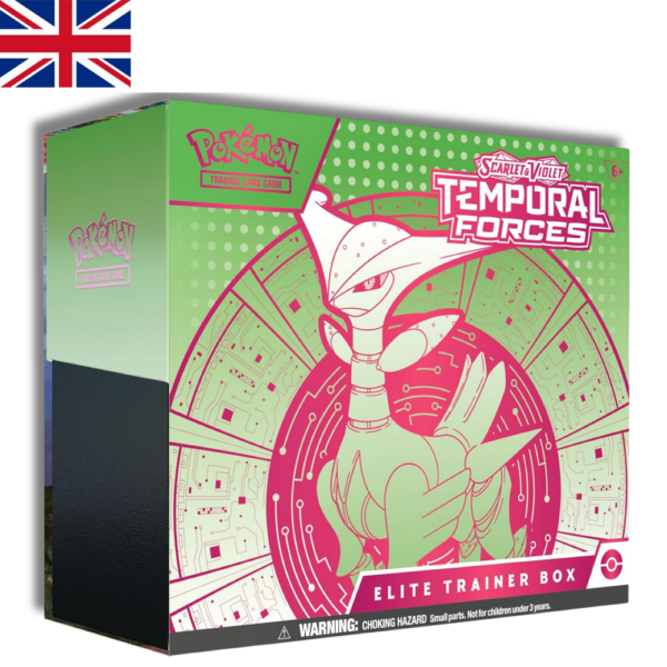 ETB Temporal Forces Iron Leaves | Inglés | POKÉMON