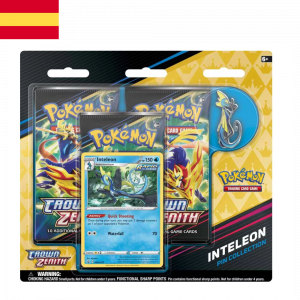 Crown Zenith Inteleon Pin Collection | Español | POKÉMON