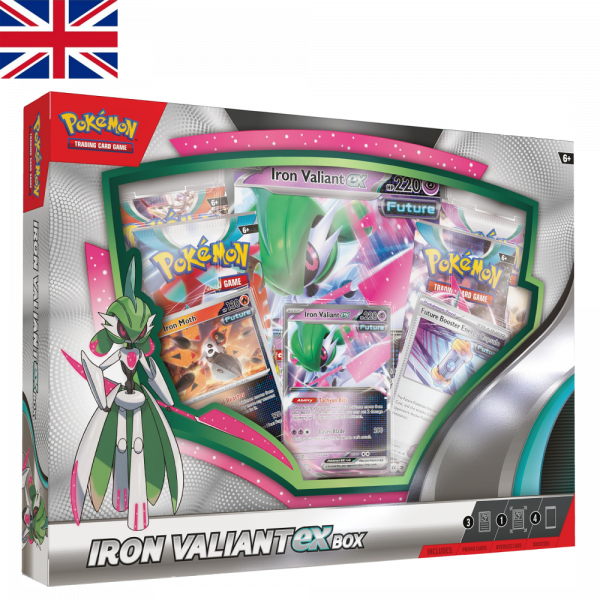 Iron Valiant ex Box | Inglés | POKÉMON