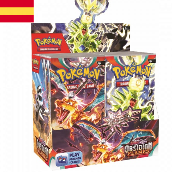 Booster Box Obsidian Flames | Español | POKÉMON