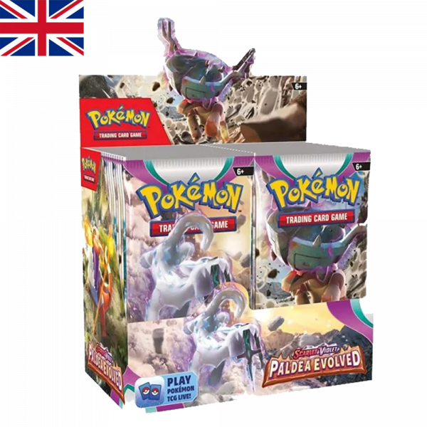 Booster Box Paldea Evolved | Ingles | POKÉMON