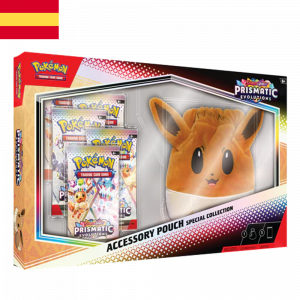 *APERTURA EN DIRECTO* Pouch Special Collection Prismatic Evolutions | Español | POKÉMON
