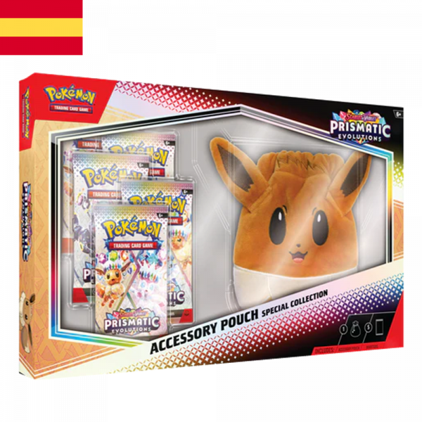 *APERTURA EN DIRECTO* Pouch Special Collection Prismatic Evolutions | Español | POKÉMON