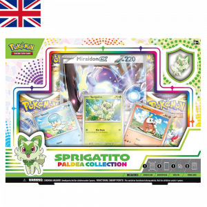 Sprigatito Paldea Collection Miraidon Ver | Inglés | POKÉMON