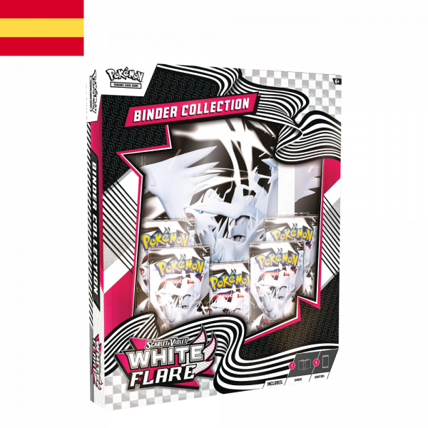 Binder Collection White Flare | Español | POKÉMON