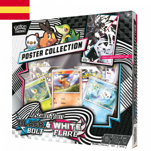Poster Collection Black Bolt y White Flare | Español | POKÉMON