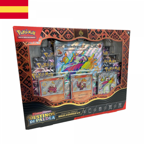 Premium Collection Skeledirge Paldean Fates | Español | POKÉMON