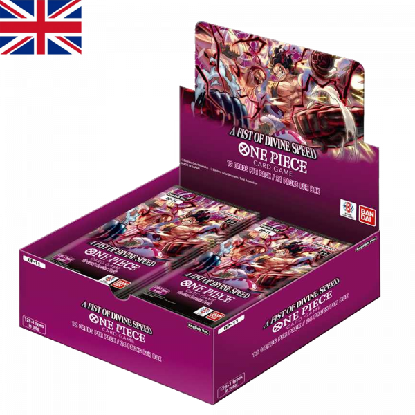 Booster Box A Fist Of Divine Speed | Inglés | One Piece