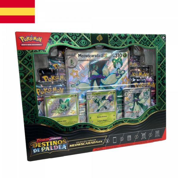 Premium Collection Meowsquerade Paldean Fates | Español | POKÉMON