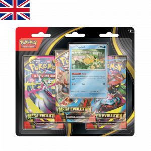 Blister 3 Sobres Mega Evolución de Psyduck | Ingles | POKÉMON