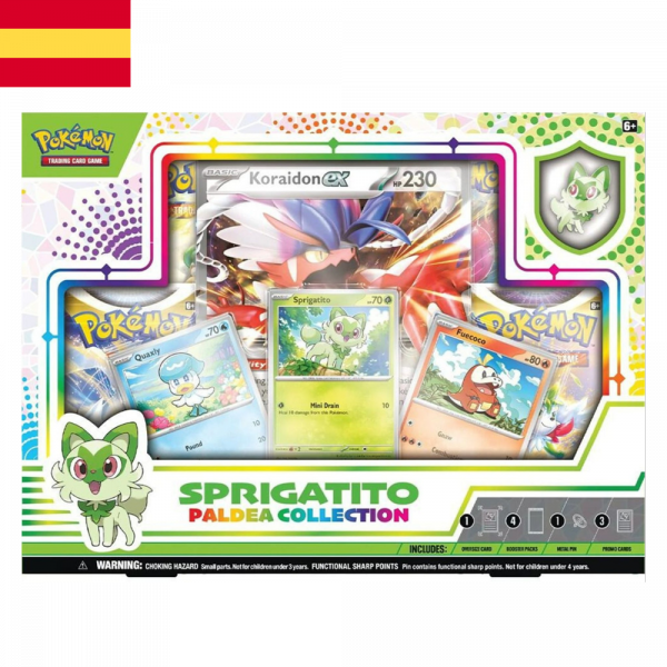 Sprigatito Paldea Collection Koraidon Ver | Español | POKÉMON