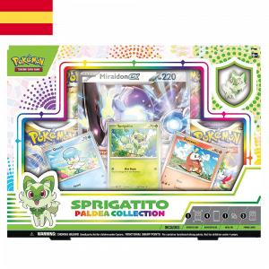 Sprigatito Paldea Collection Miraidon Ver | Español | POKÉMON