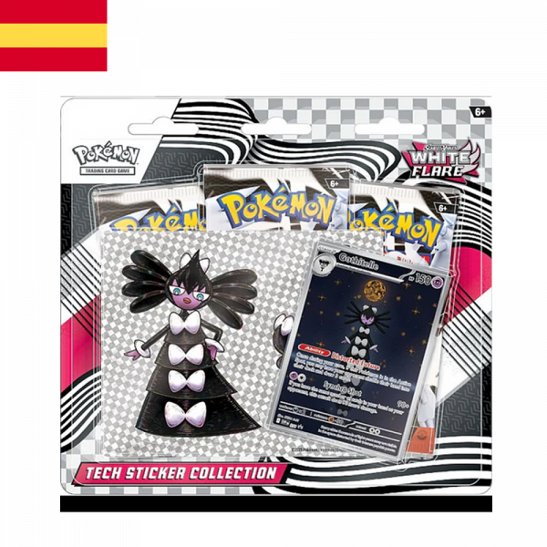 Blister 3 Sobres White Flare con promo de Gothitelle | Español | POKÉMON