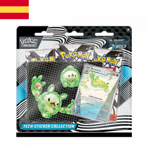 Blister 3 Sobres Black Bolt con promo de Reuniclus | Español | POKÉMON