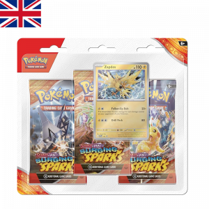 Blister 3 Surging Sparks ver Zapdos | ingles | POKÉMON