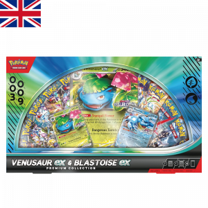 Venusaur ex & Blastoise ex Premium Collection | Inglés | Pokémon