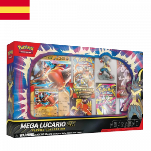 Mega-Lucario ex Box | Español | POKÉMON