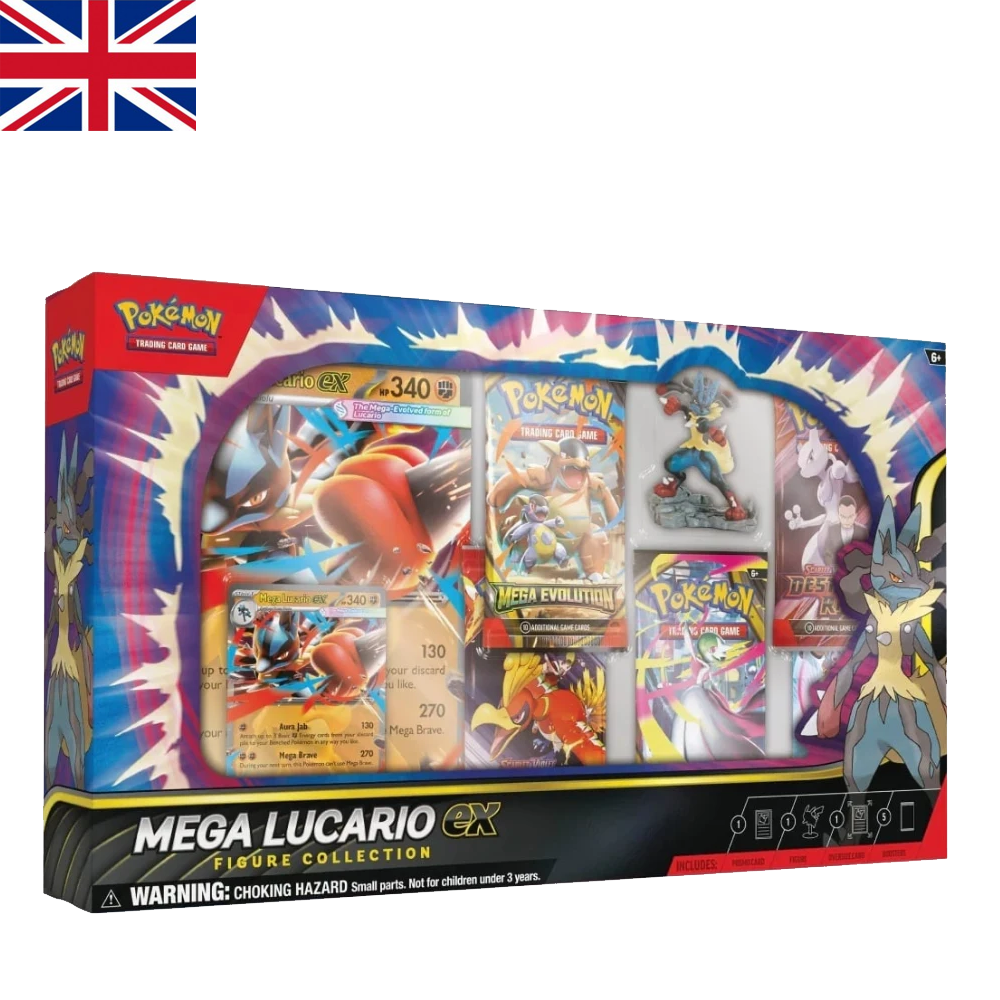 Mega-Lucario ex Box | Inglés | POKÉMON