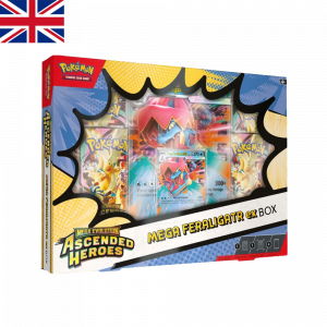 *RESERVA* Mega Feraligatr EX Box Ascended Heroes | Inglés | POKÉMON