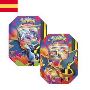Lata Mega Charizard X & Y EX | Español | POKÉMON