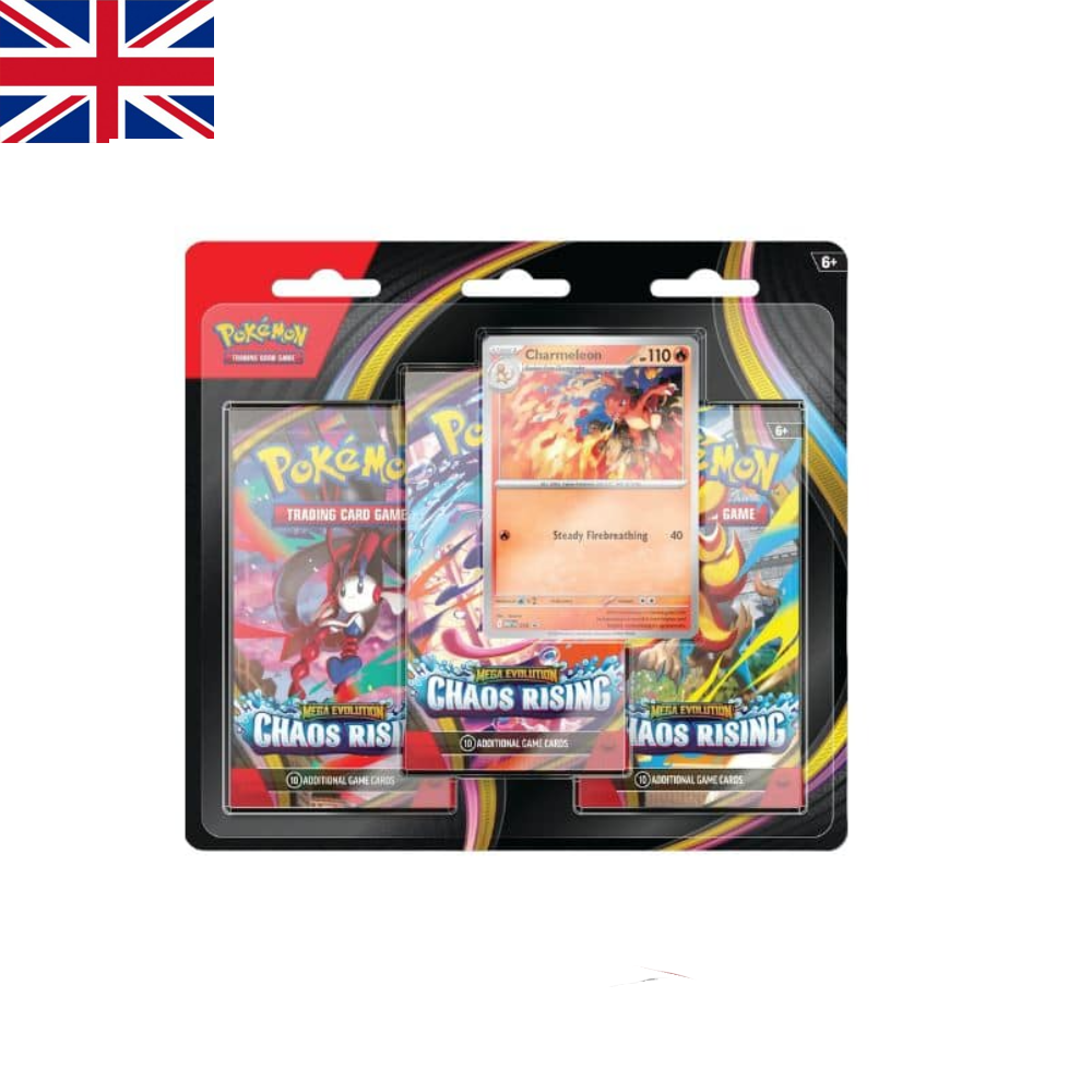 Blister de 3 Chaos Rising | Inglés | POKÉMON