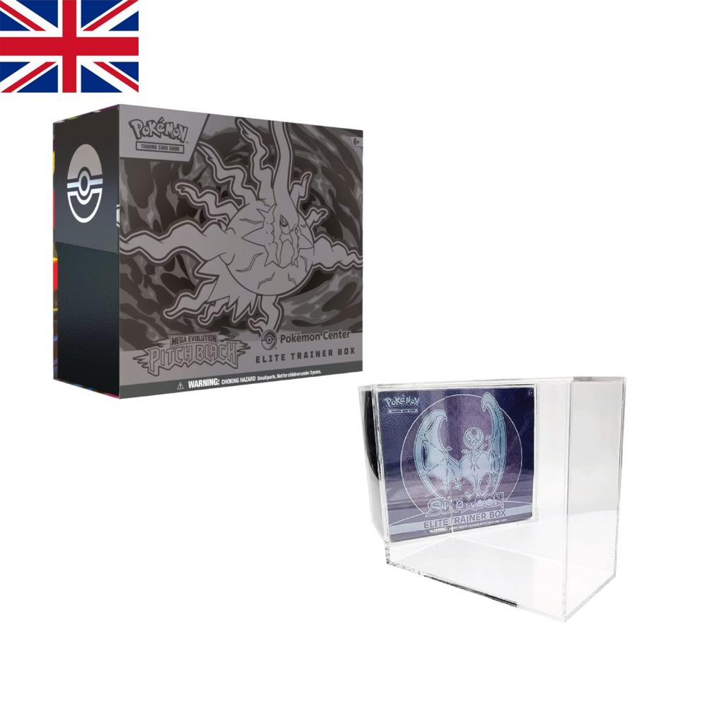 ETB Pitch Black Pokemon Center + acrílico para ETB | Inglés| POKÉMON